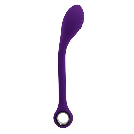 Playboy Spot On Rechargeable Posable Silicone G-Spot Vibrator Acai - Image 3