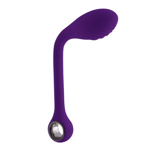 Playboy Spot On Rechargeable Posable Silicone G-Spot Vibrator Acai - Image 5