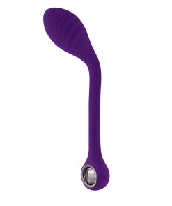 Playboy Spot On Rechargeable Posable Silicone G-Spot Vibrator Acai