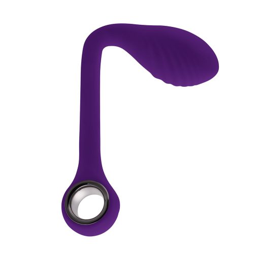 Playboy Spot On Rechargeable Posable Silicone G-Spot Vibrator Acai - Image 7