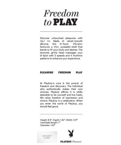 Playboy Spot On Rechargeable Posable Silicone G-Spot Vibrator Acai