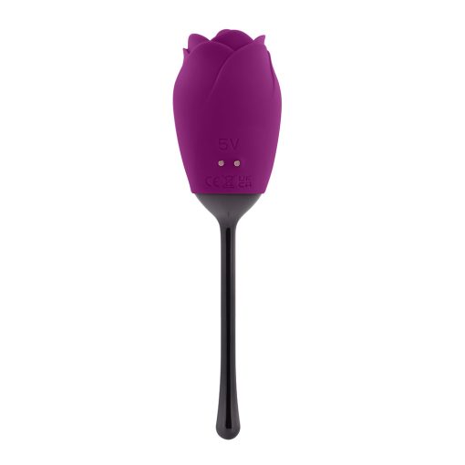Playboy Petal Rechargeable Silicone Tongue Flicking Vibrator Wild Aster - Image 3