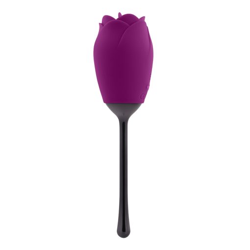 Playboy Petal Rechargeable Silicone Tongue Flicking Vibrator Wild Aster - Image 4