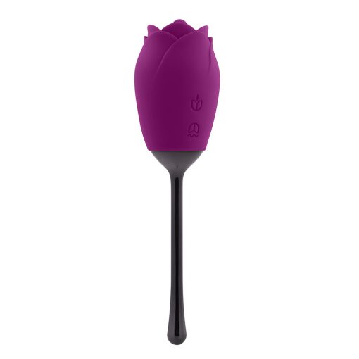Playboy Petal Rechargeable Silicone Tongue Flicking Vibrator Wild Aster - Image 5