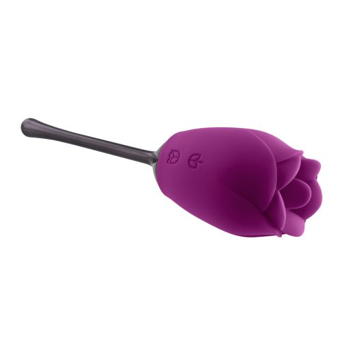 Playboy Petal Rechargeable Silicone Tongue Flicking Vibrator Wild Aster - Image 7