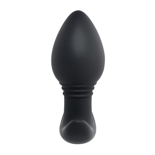 Playboy Plug & Play Rechargeable Remote Controlled Vibrating Silicone Anal Plug Navy - Image 5