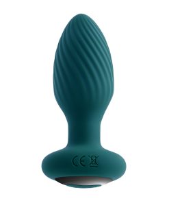 Playboy Spinning Tail Teaser Vibrating Rotating Anal Plug Salute