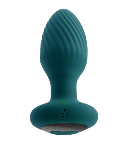 Playboy Spinning Tail Teaser Vibrating Rotating Anal Plug Salute