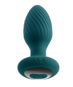 Playboy Spinning Tail Teaser Vibrating Rotating Anal Plug Salute