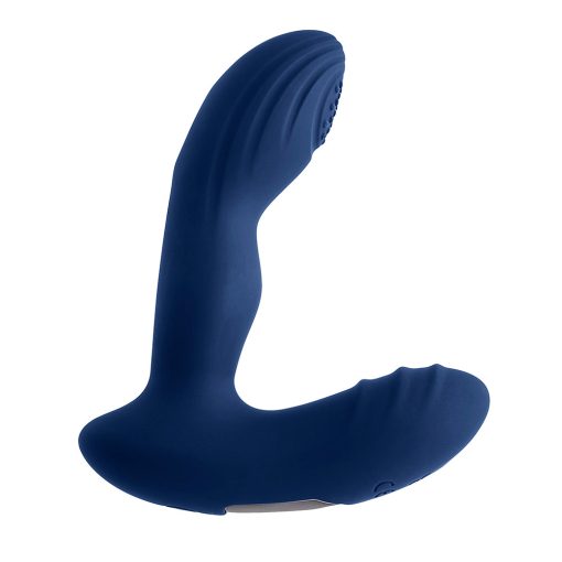 Playboy Pleasure Pleaser Warming Vibrating Prostate Massager Deep Ocean - Image 2