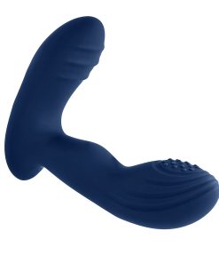 Playboy Pleasure Pleaser Warming Vibrating Prostate Massager Deep Ocean