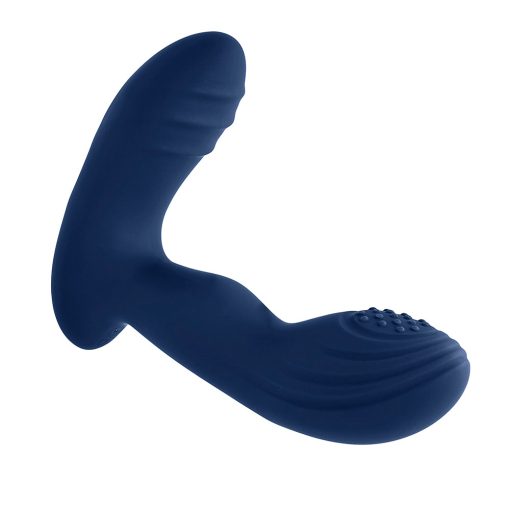 Playboy Pleasure Pleaser Warming Vibrating Prostate Massager Deep Ocean - Image 6
