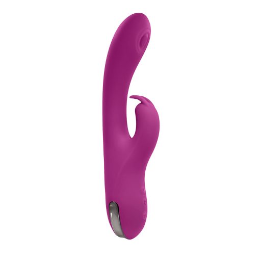 Playboy Thumper Rechargeable Tapping Silicone Dual Stimulation Vibrator Wild Star - Image 3