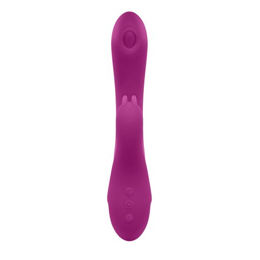 Playboy Thumper Rechargeable Tapping Silicone Dual Stimulation Vibrator Wild Star - Image 4