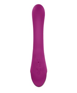Playboy Thumper Rechargeable Tapping Silicone Dual Stimulation Vibrator Wild Star