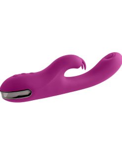 Playboy Thumper Rechargeable Tapping Silicone Dual Stimulation Vibrator Wild Star