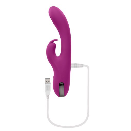 Playboy Thumper Rechargeable Tapping Silicone Dual Stimulation Vibrator Wild Star - Image 7