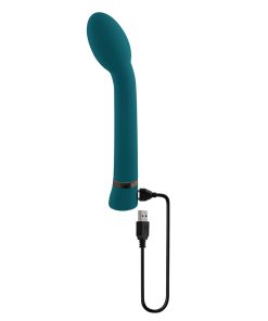 Playboy On The Spot Rechargeable Silicone G-Spot Vibrator Deep Teal