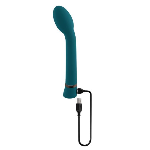Playboy On The Spot Rechargeable Silicone G-Spot Vibrator Deep Teal - Image 7