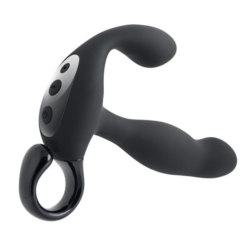 Playboy Come Hither Rechargeable Remote Controlled Silicone Vibrating Prostate Massager Black - Image 5