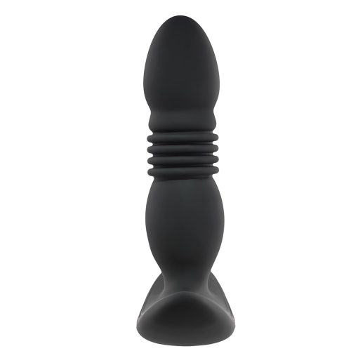 Playboy Trust The Thrust Thrusting Vibrating Anal Plug Black - Image 3