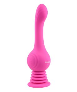 Evolved Gyro Vibe Rechargeable Gyrating Silicone Vibrator Pink