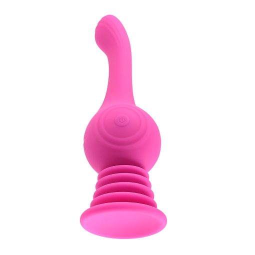 Evolved Gyro Vibe Rechargeable Gyrating Silicone Vibrator Pink - Image 7