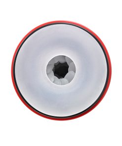 Zero Tolerance Tight Squeeze Rechargeable Vibrating Squeezing Talking Stroker Tpe Black/Red