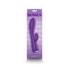 Royals Duchess Rabbit Vibrator – Metallic Silicone, Rechargeable, Purple