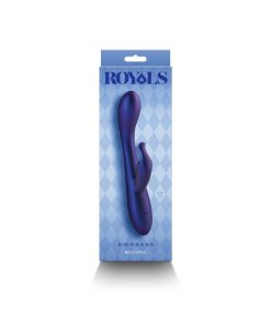 Royals Empress Rabbit Vibrator Metallic Blue