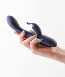 Royals Empress Rabbit Vibrator Metallic Blue