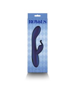 Royals Empress Rabbit Vibrator Metallic Blue