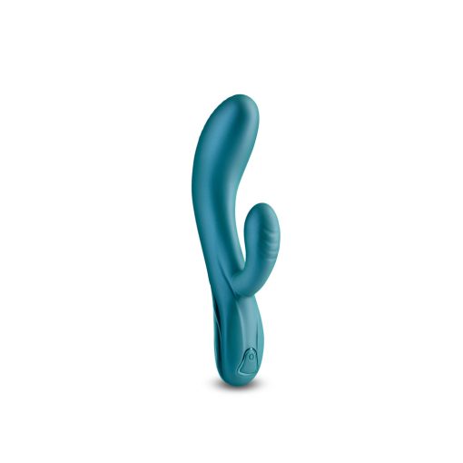 Royals Regent Rabbit Vibrator Metallic Green - Image 2
