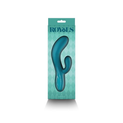 Royals Regent Rabbit Vibrator Metallic Green - Image 4