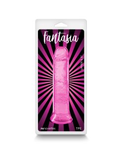Fantasia Upper 6.5 In. Jelly Dildo Pink