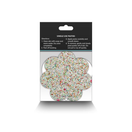 Pretty Pasties Heart & Flower Glow 2 Pair - Image 4
