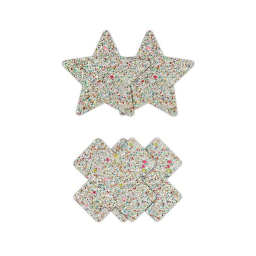 Pretty Pasties Star & Cross Glow 2 Pair - Image 2