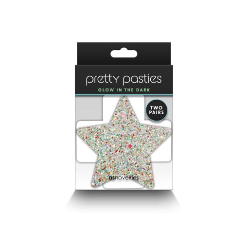 Pretty Pasties Star & Cross Glow 2 Pair - Image 3