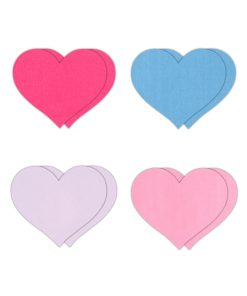 Pretty Pasties Heart Ii Assorted 4 Pair