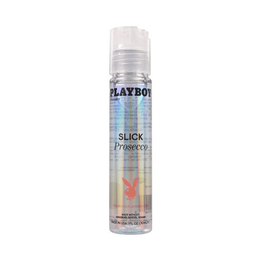 Playboy Slick Flavored Water-Based Lubricant Prosecco 1 Oz.