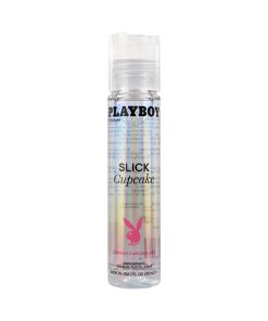 Playboy Slick Flavored Water-Based Lubricant Cupcake 1 Oz.
