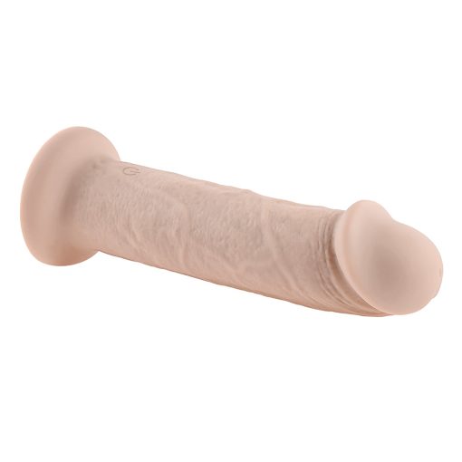 Evolved Girthy Rechargeable Vibrating 7 In. Silicone Dildo Light - Image 5