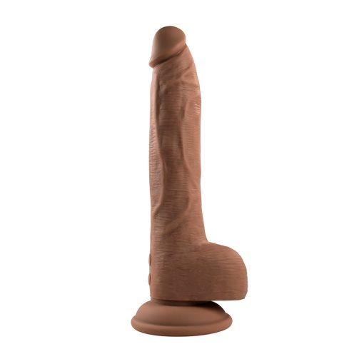Evolved Thrust In Me Thrusting Vibrating 9.25 In. Dildo Dark - Image 3