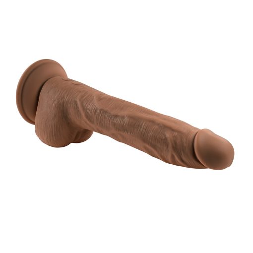 Evolved Thrust In Me Thrusting Vibrating 9.25 In. Dildo Dark - Image 7