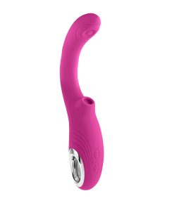 Evolved Strike A Pose Posable Suction & Tapping Vibrator – Pink