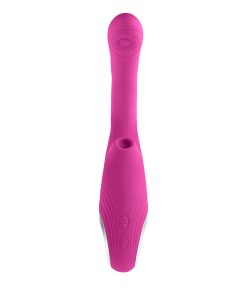 Evolved Strike A Pose Posable Suction & Tapping Vibrator – Pink