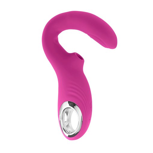 Evolved Strike A Pose Posable Suction & Tapping Vibrator – Pink - Image 7