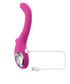 Evolved Strike A Pose Posable Suction & Tapping Vibrator – Pink