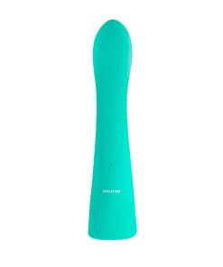 Evolved Come With Me Rechargeable 'Come Hither' Silicone Vibrator Green