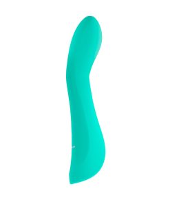 Evolved Come With Me Rechargeable 'Come Hither' Silicone Vibrator Green